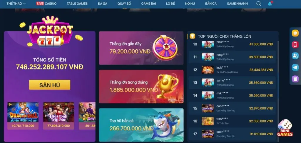 Thưởng nạp lại OK99